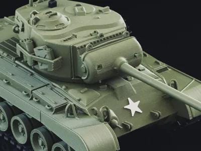 1:35 Scale M26 Pershing Tank United States Army
