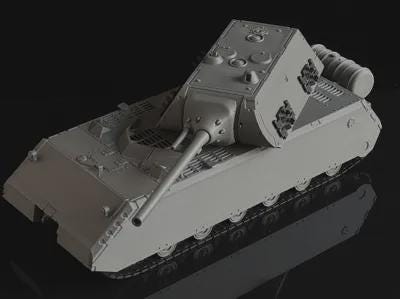 1:35 Scale Panzer VIII Maus Super Heavy Tank