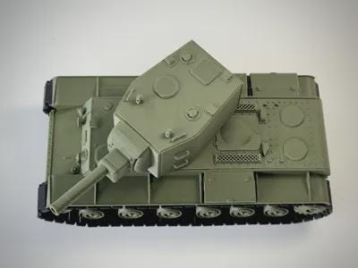 1:35 Scale KV-2 Heavy Tank