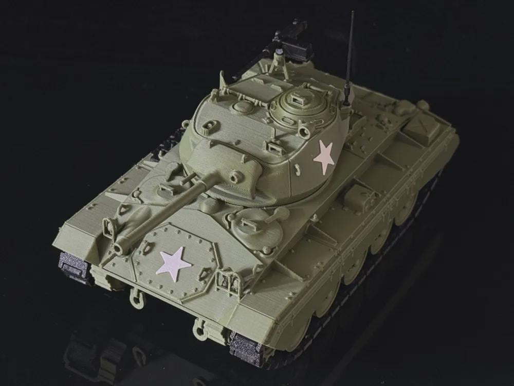 1:35 Scale M24 Chaffee Light Tank United States
