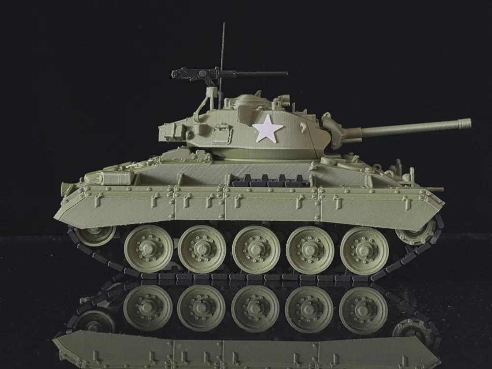 1:35 Scale M24 Chaffee Light Tank United States