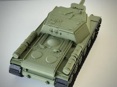 1:35 Scale SU-152 Self-Propelled Heavy Howitzer