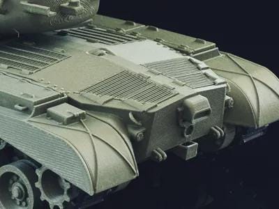 1:35 Scale M26 Pershing Tank United States Army