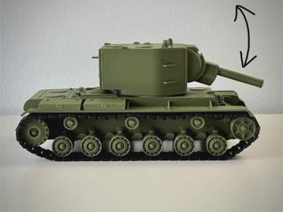 1:35 Scale KV-2 Heavy Tank