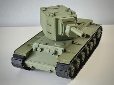 1:35 Scale KV-2 Heavy Tank