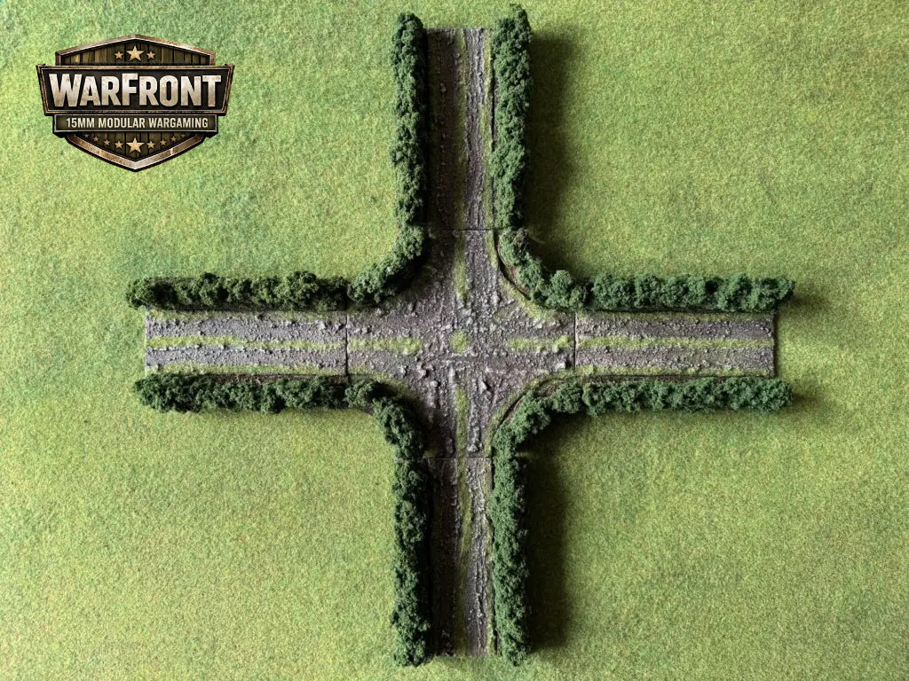 WarFront Bocage 15cm Straight with a Gate