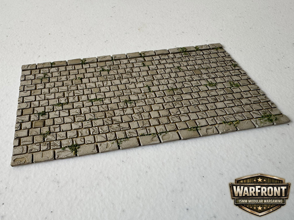 WarFront Cobbled Roads Straight