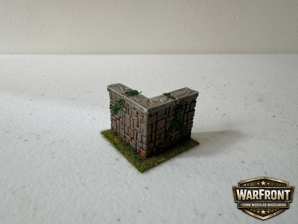 WarFront Farmstead 90º Corner Wall