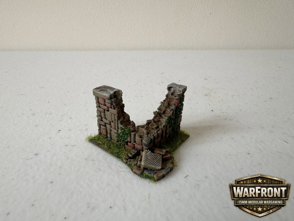WarFront Farmstead 90º Corner Wall