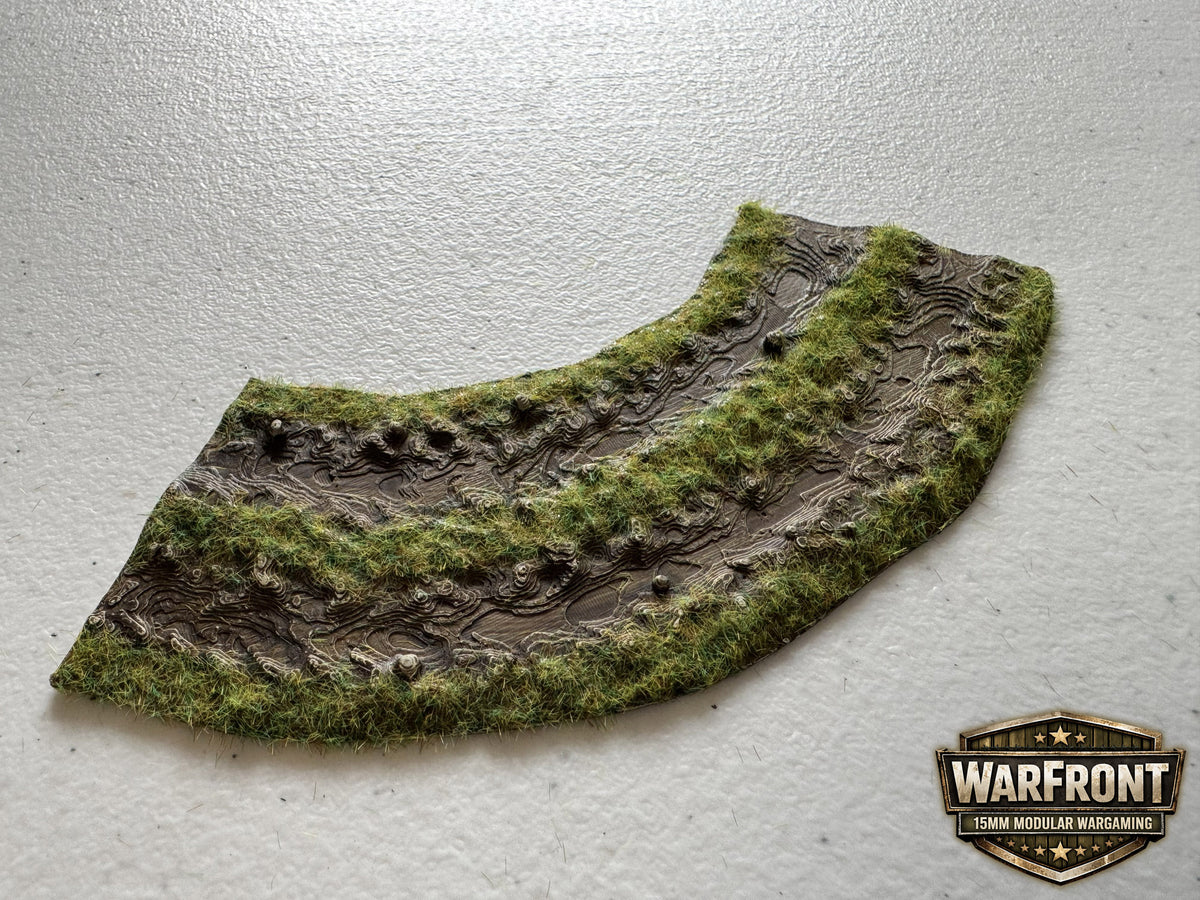 WarFront Dirt Roads 90º Corners