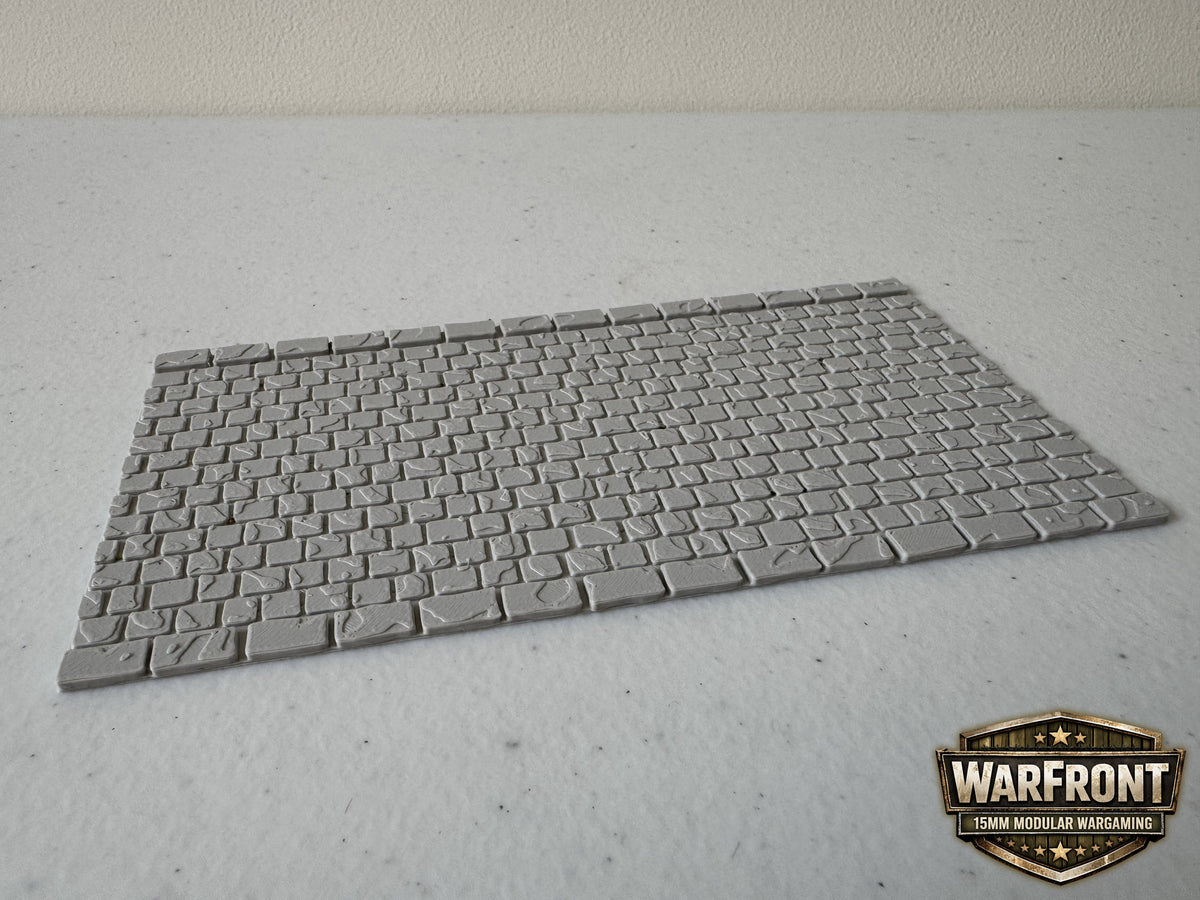 WarFront Cobbled Roads Straight