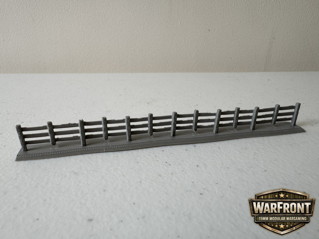 WarFront Fence 15cm Straight