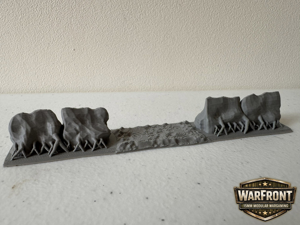 WarFront Bocage 15cm Straight with a Gap