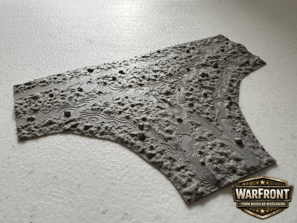 WarFront Dirt Roads T-Intersection