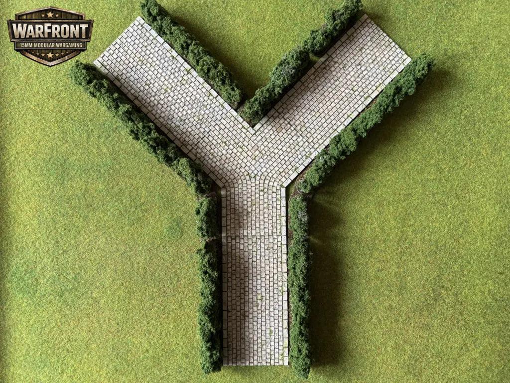 WarFront Bocage 15cm Straight with a Gate