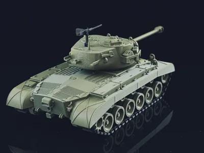 1:35 Scale M26 Pershing Tank United States Army